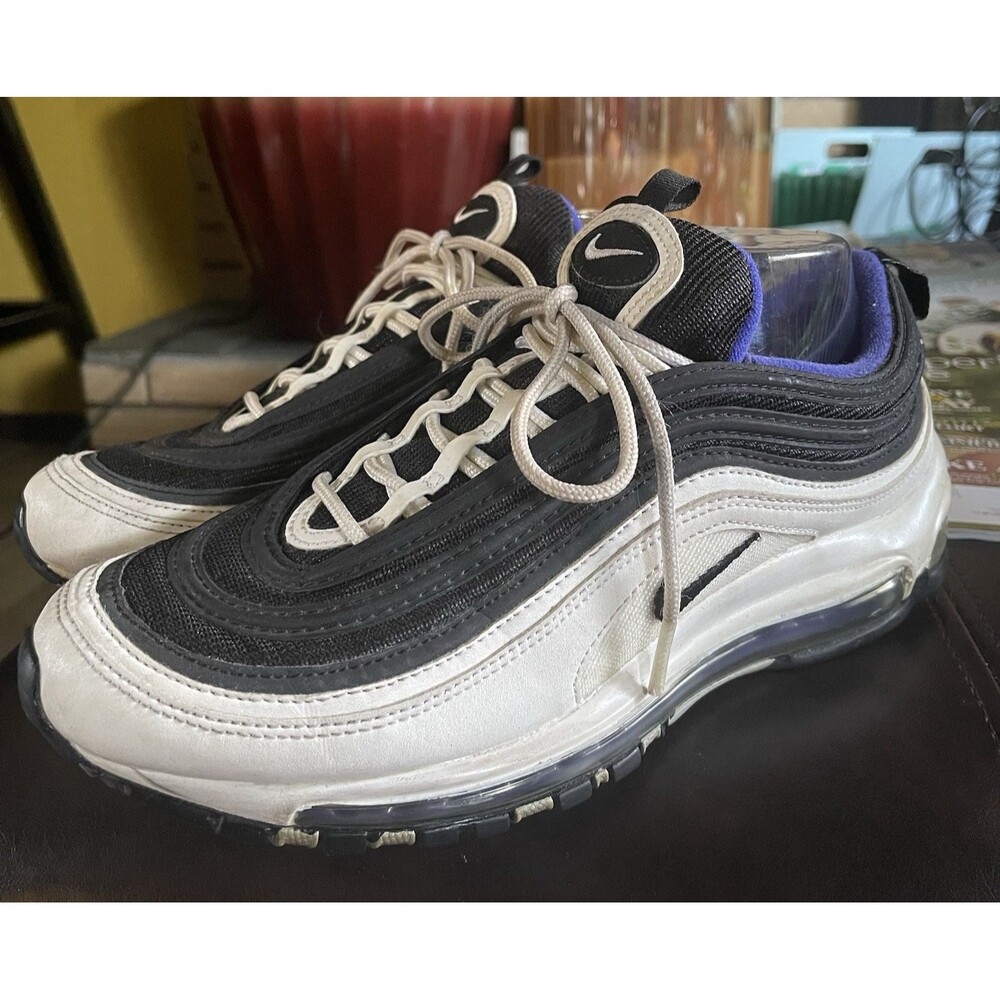 Nike Air Max 97 Persion Violet White Shoes Sneaker Men's Size 9 Low 921826-103